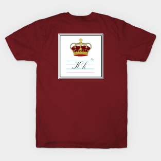 King Queer Alphabet Cards T-Shirt